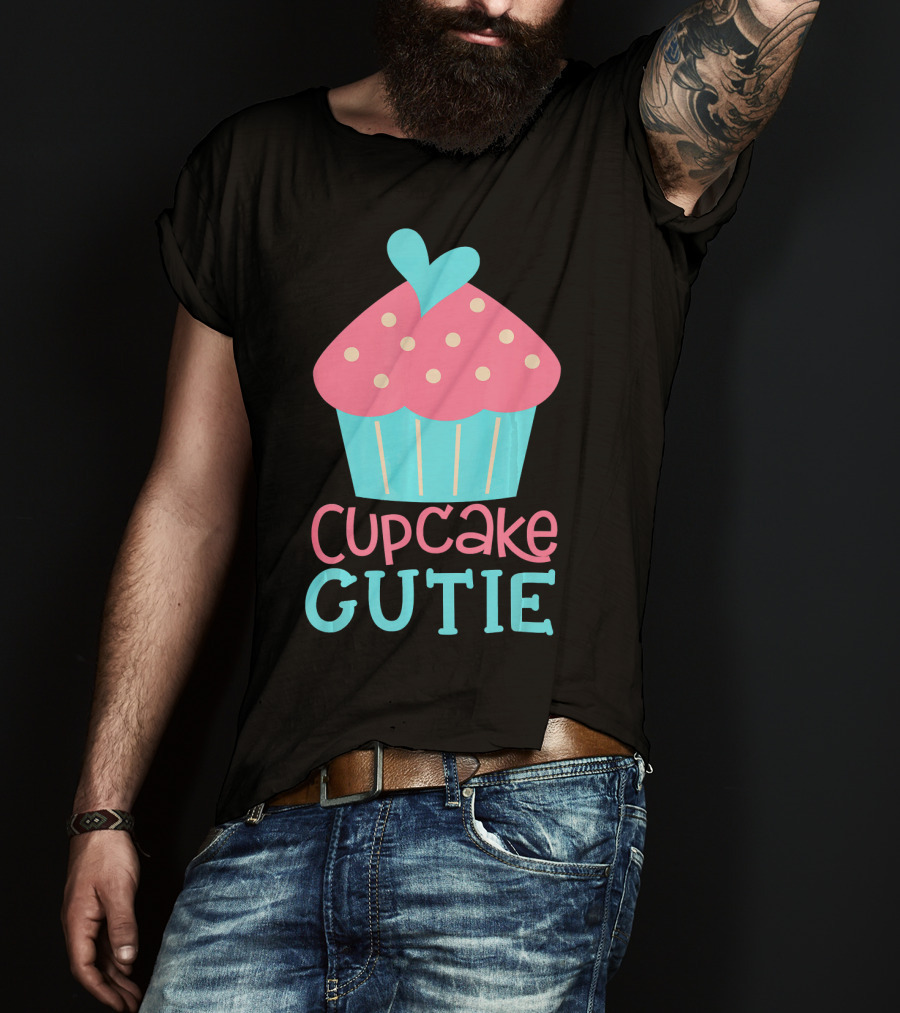 Cupcake Gutie Cute Heart Polka Dot Kawaii T-Shirt