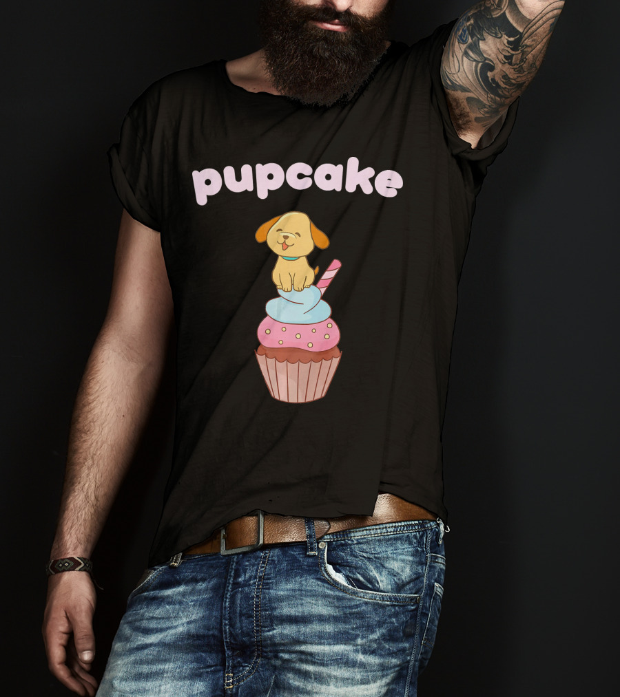 Pupcake Cute Cupcake Puppy Love T-Shirt
