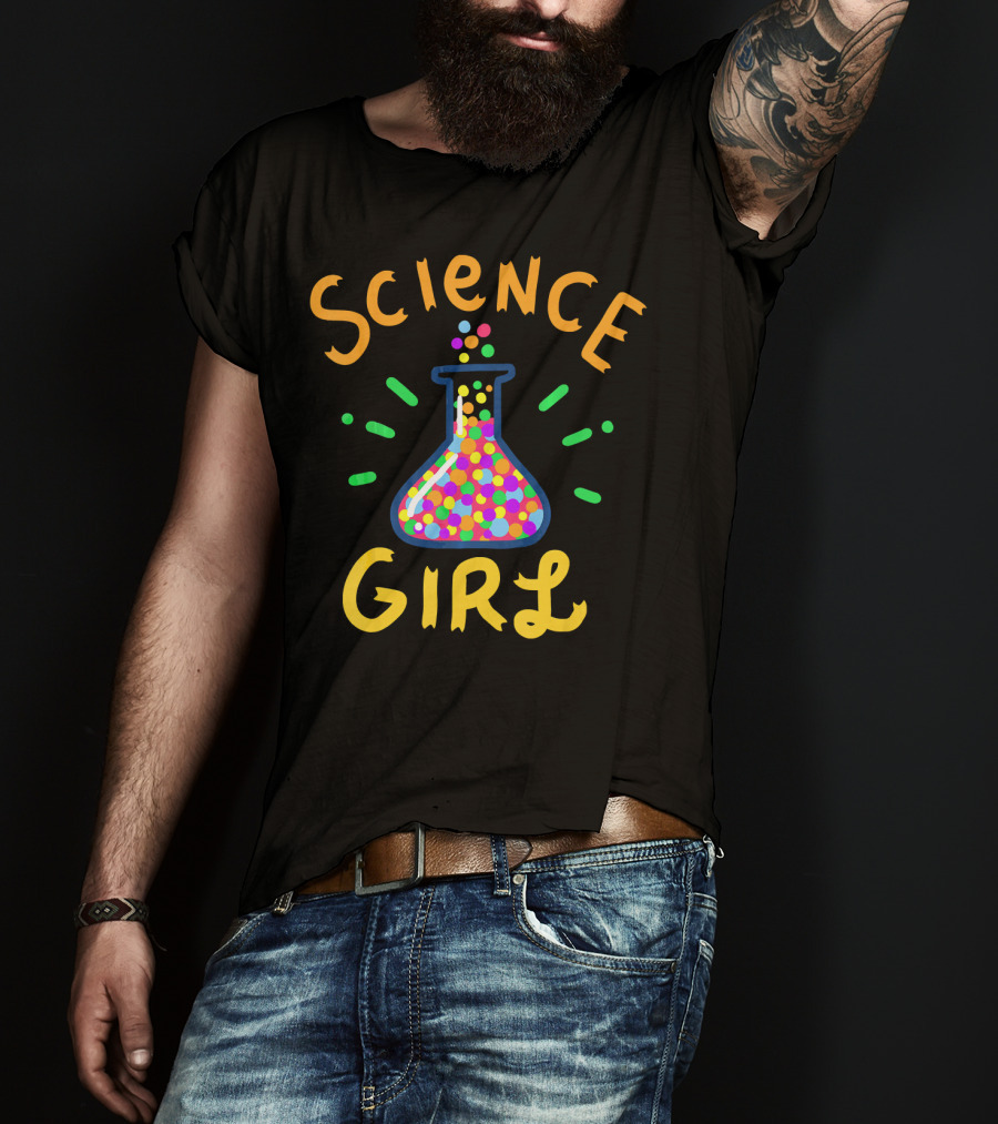 Science Girl Chemistry Beaker T-Shirt