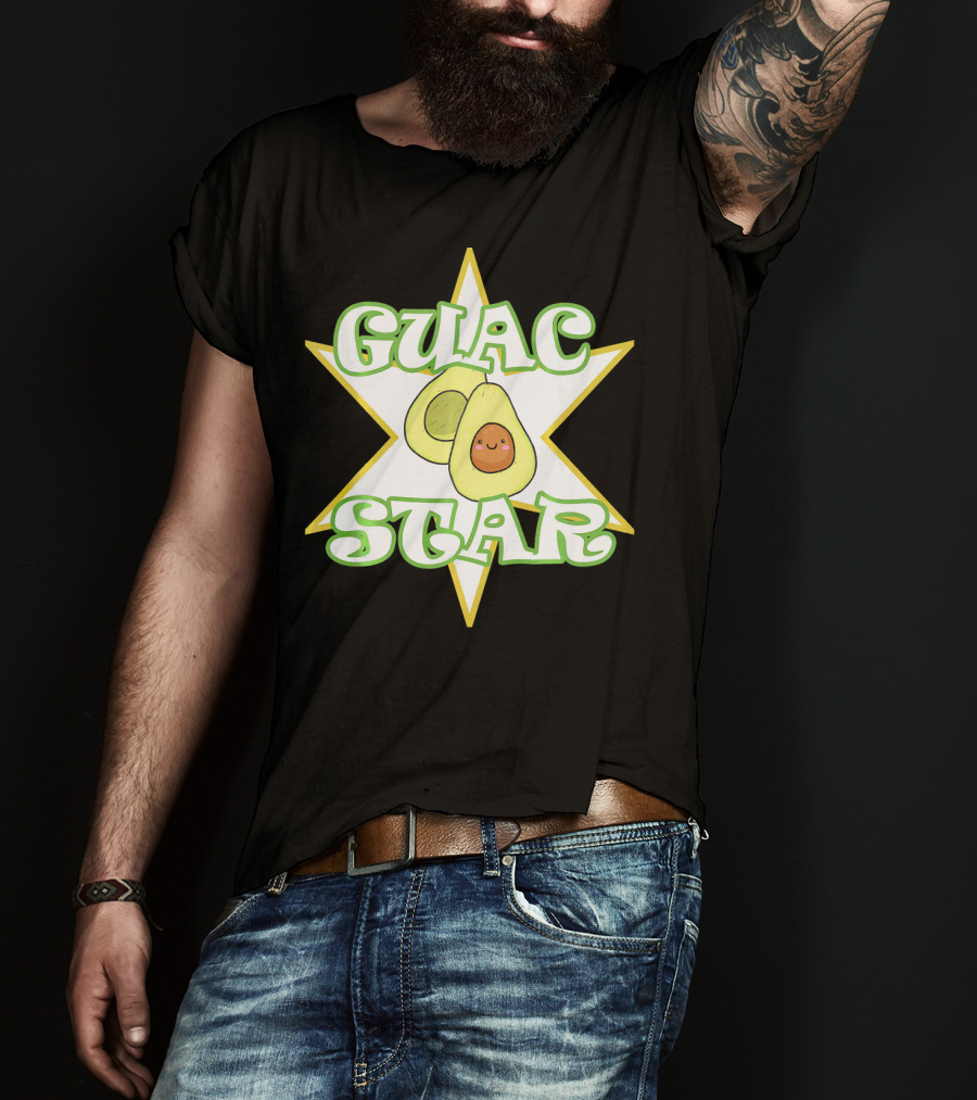 Guac Star Avocado Guacamole Men T-Shirt