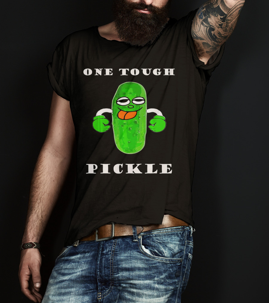 One Tough Pickle Cucumber Vegetable T-Shirt