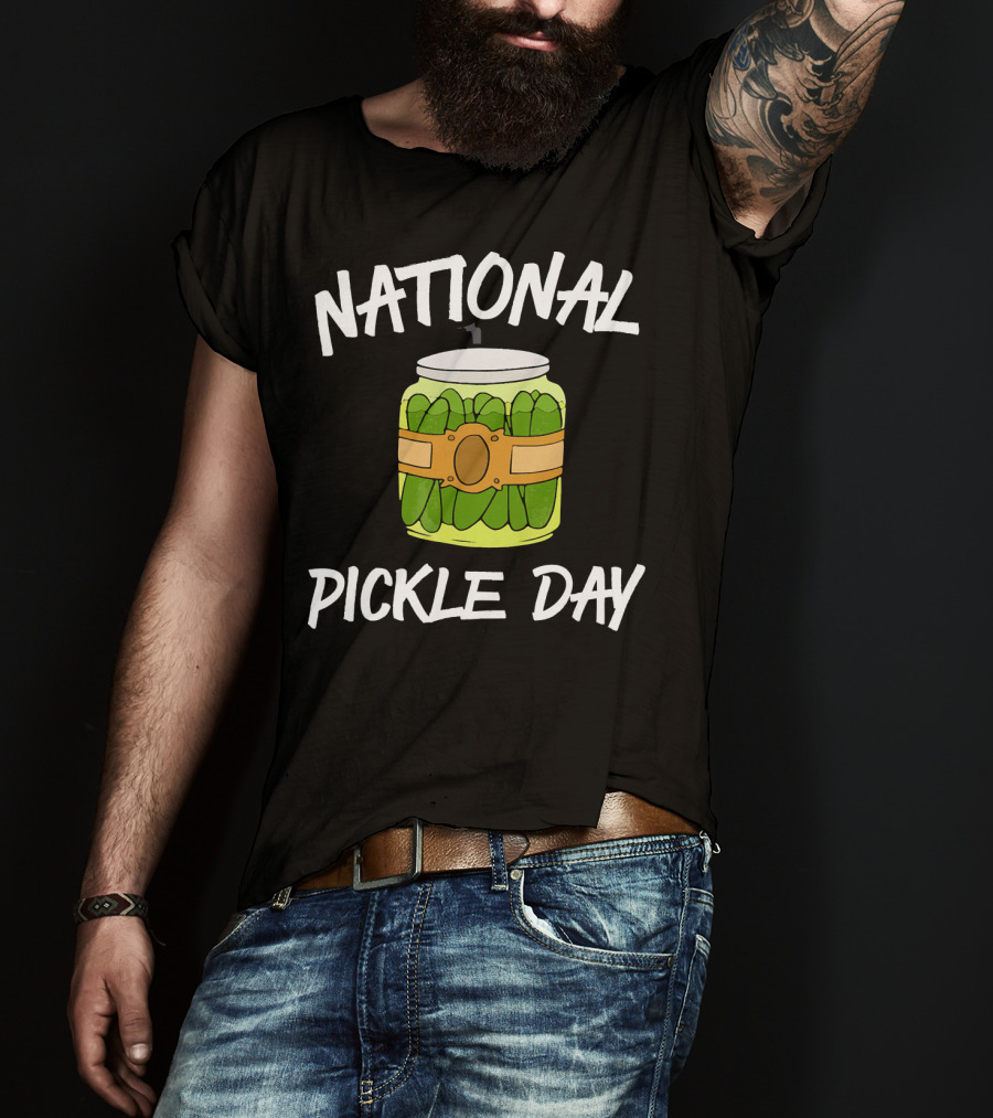 National Pickle Day Dill Pickle Lover T-Shirt