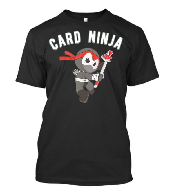 Card Ninja Martial Art Illusion Magician T-Shirt