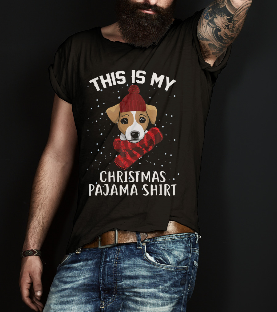 This Is My Jack Russell Christmas Pajama T-Shirt