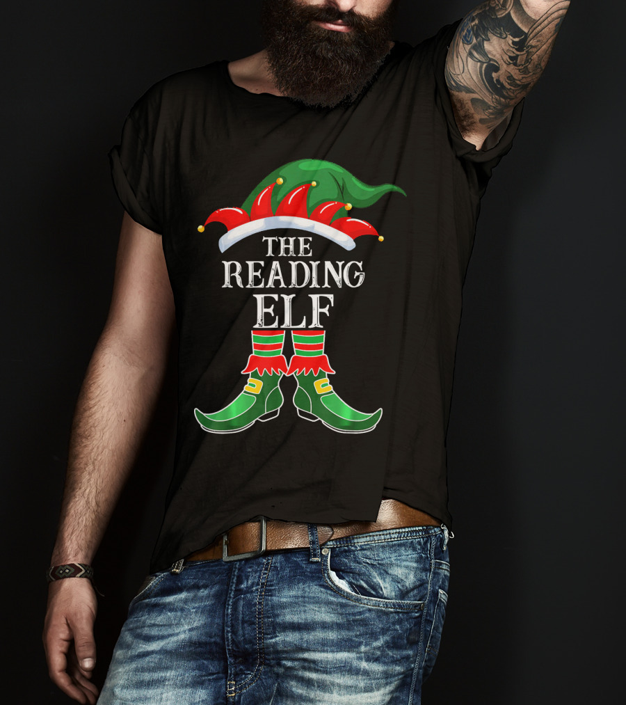 The Reading Elf Holiday T-Shirt