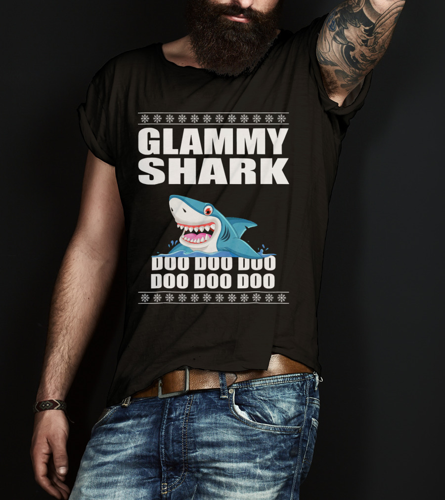 Glammy Shark Doo Doo Doo Doo Doo Doo T-Shirt