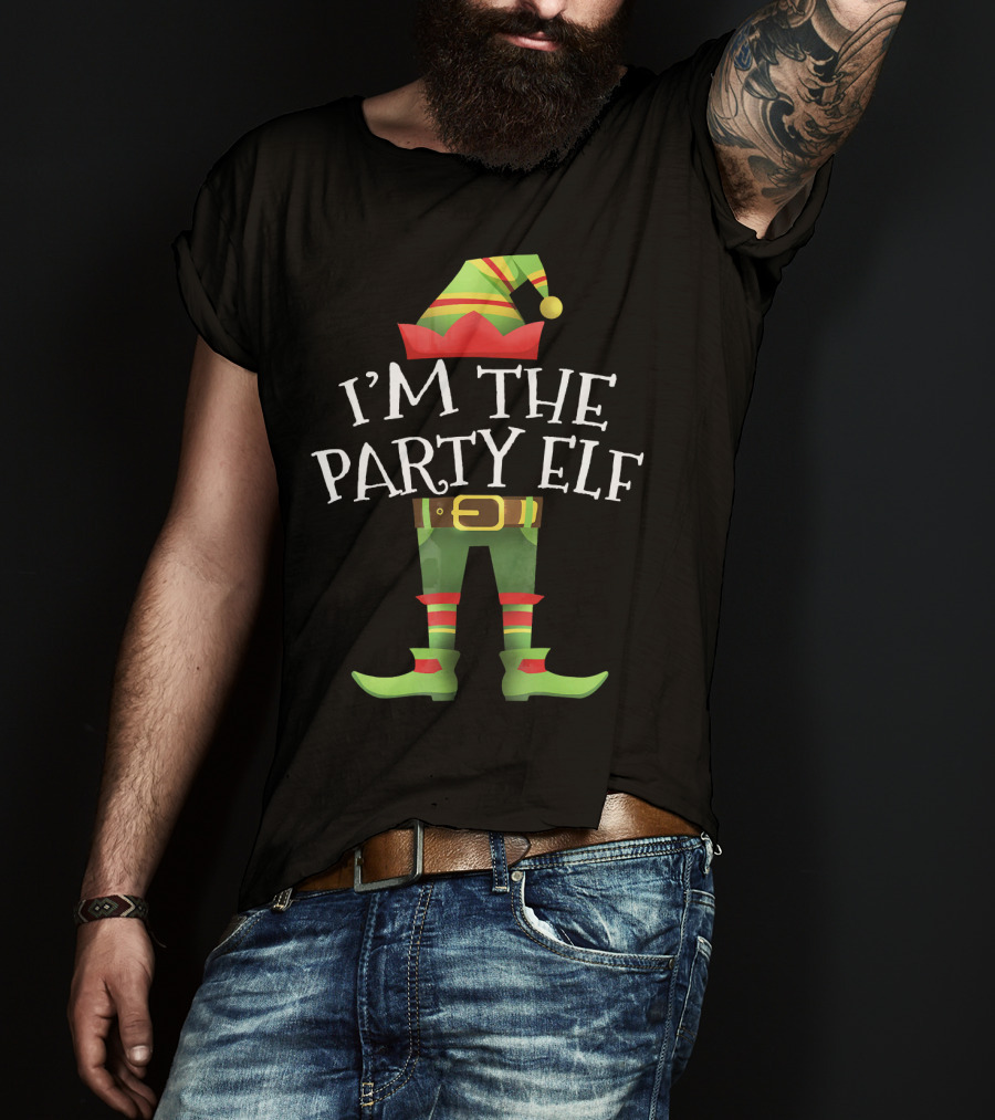 I'm The Party Elf Festive Costume T-Shirt