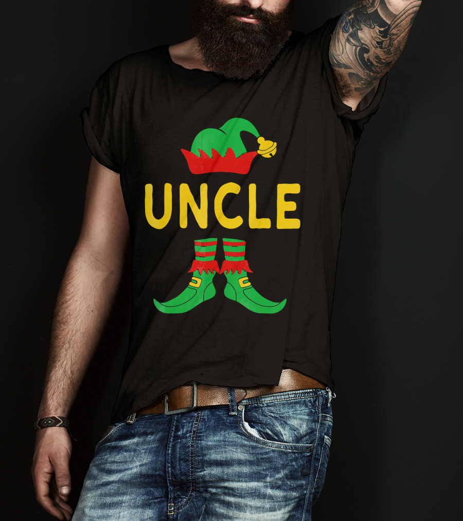 UNCLE Elf Hat And Shoes T-Shirt
