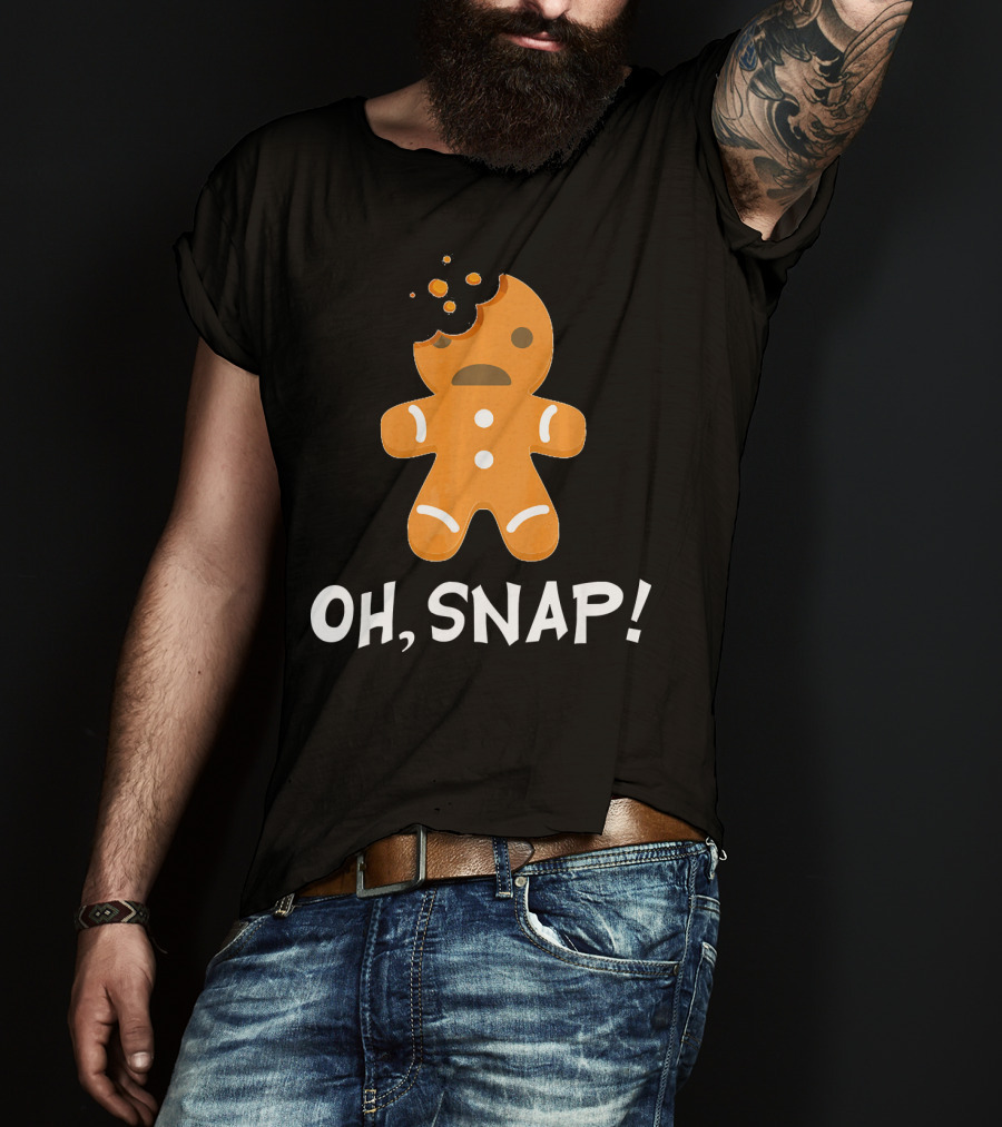 Oh, Snap Gingerbread Christmas T-Shirt