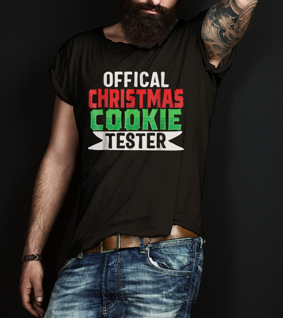 Offical Christmas Cookie Tester T-Shirt