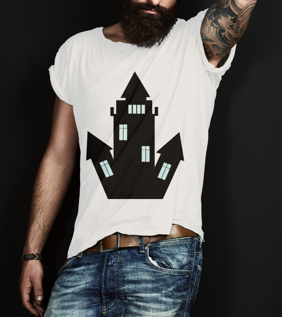 House On Haunted Hill Castle T-Shirt