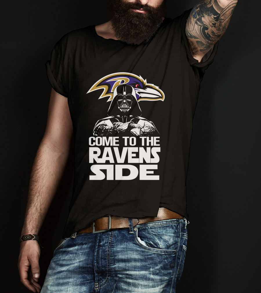 Come To The Ravens Side Baltimore Ravens T-Shirt