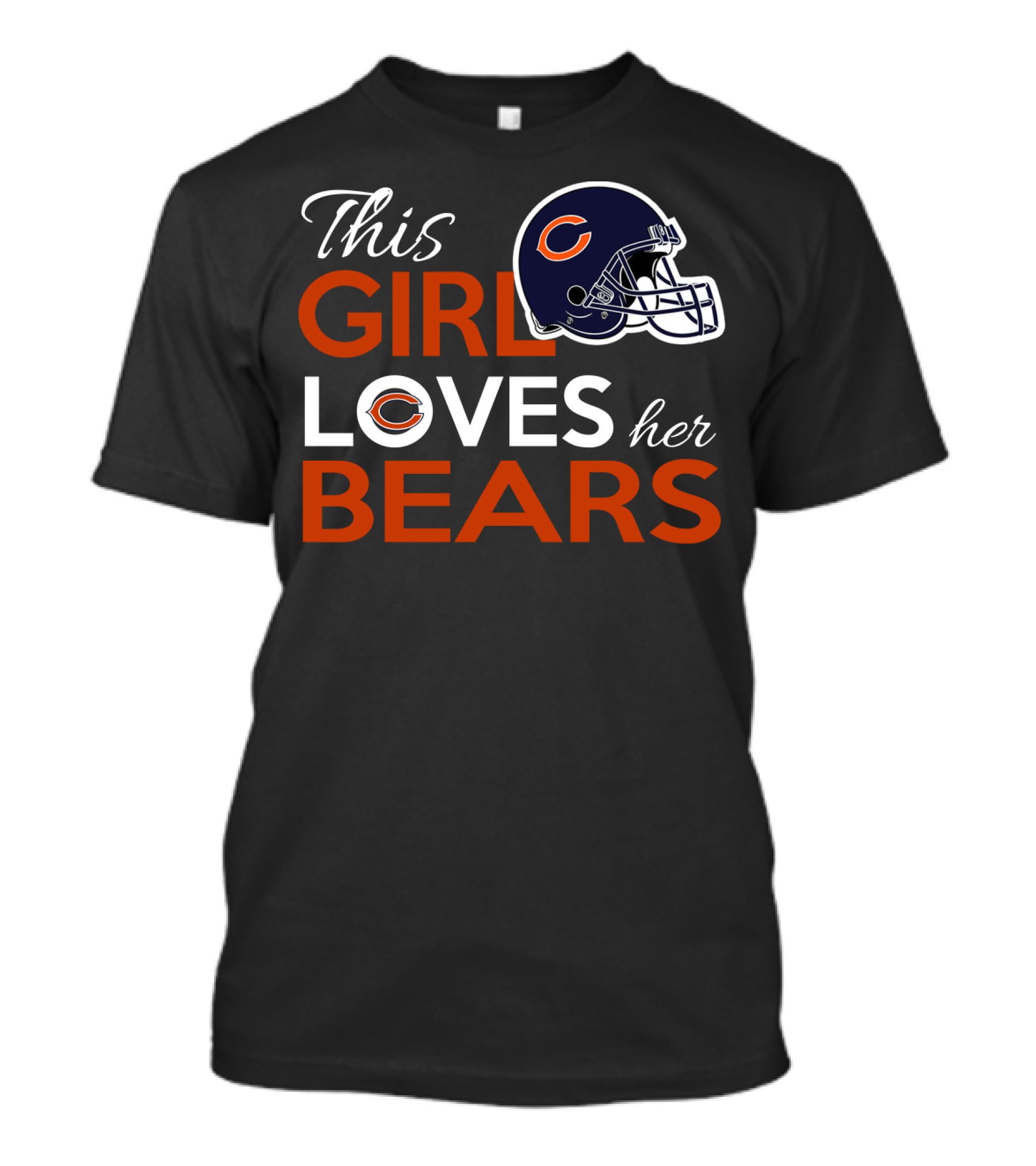 This Girl Loves Her Chicago Bears T-Shirt