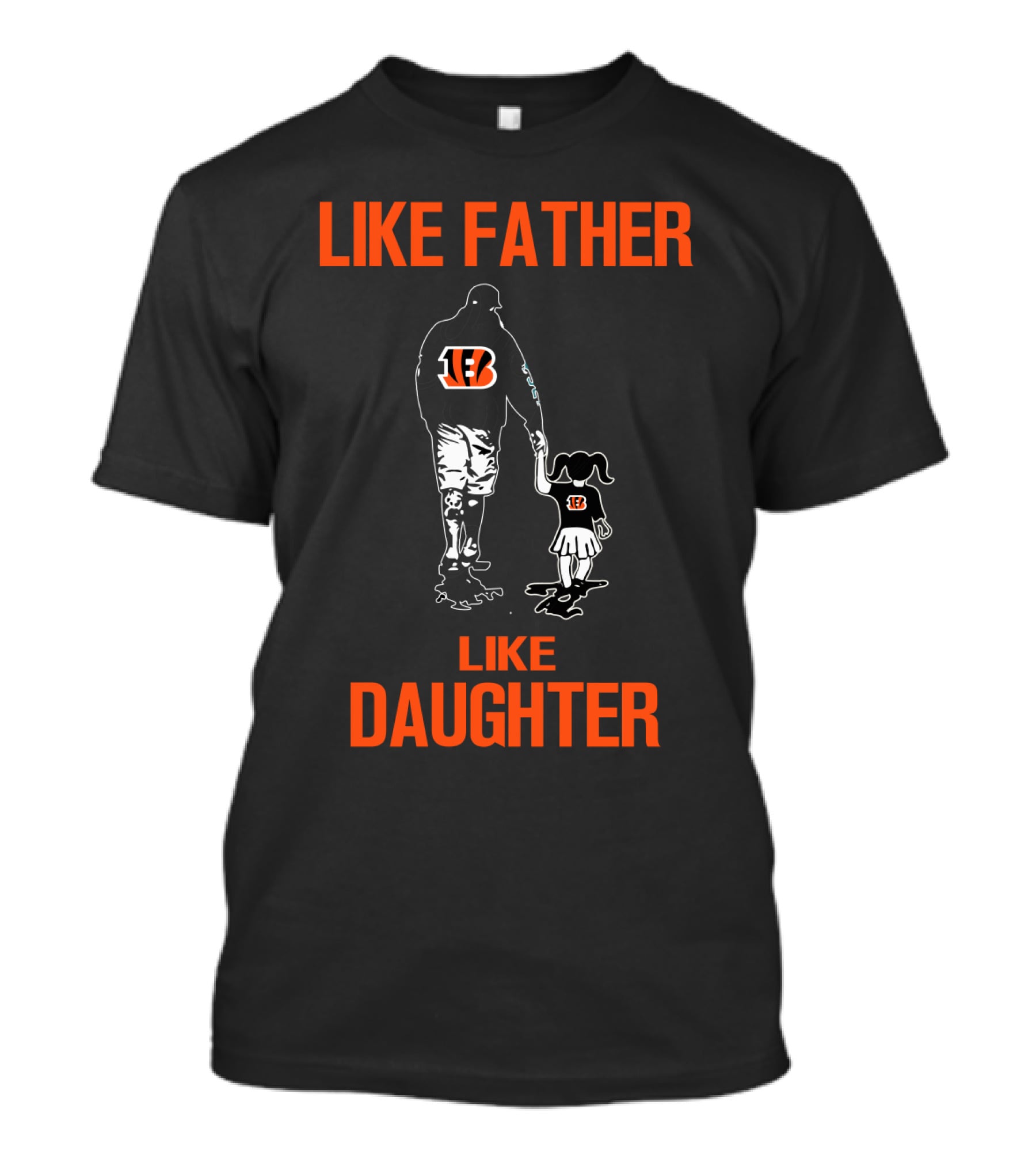 Cincinnati Bengals Like Father Like Daughter T-Shirt