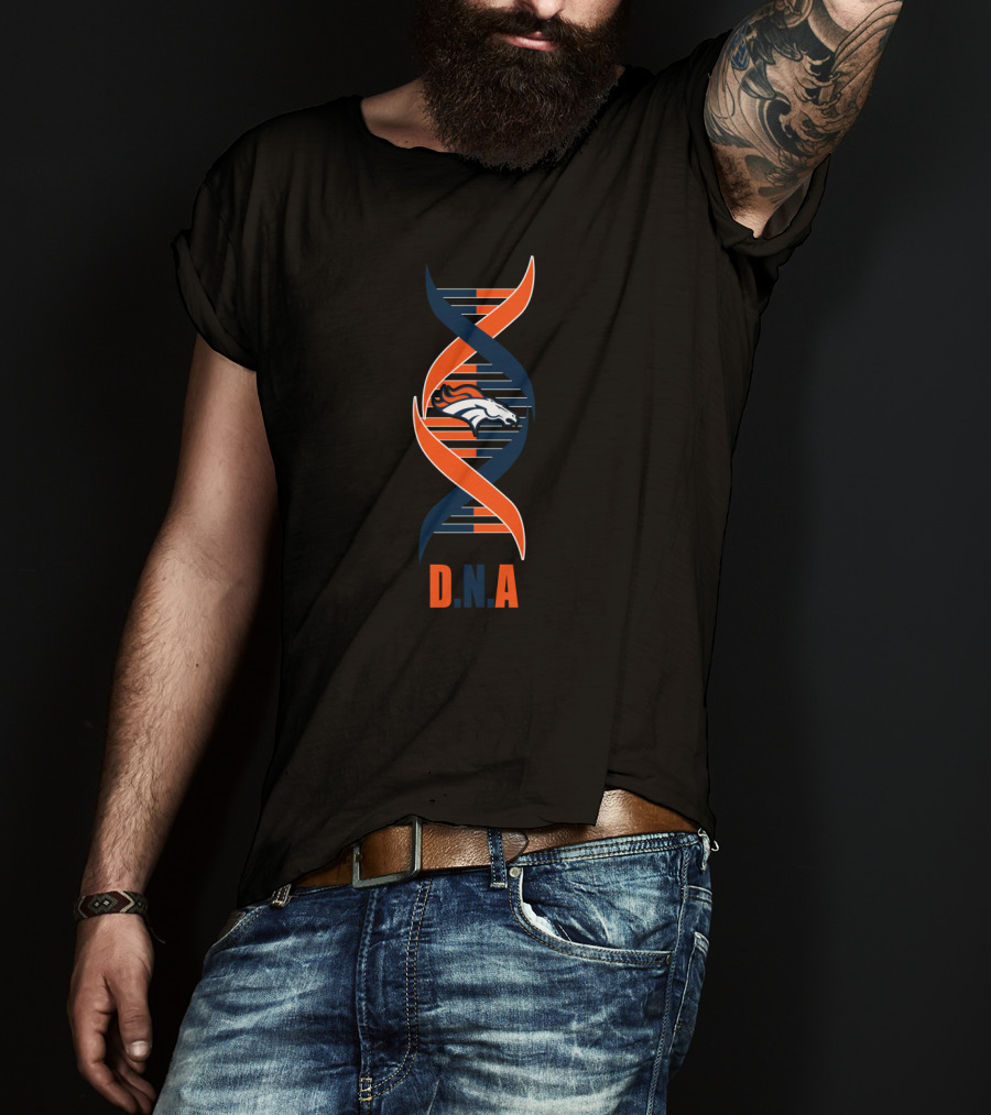 Denver Broncos Dna Helix T-Shirt