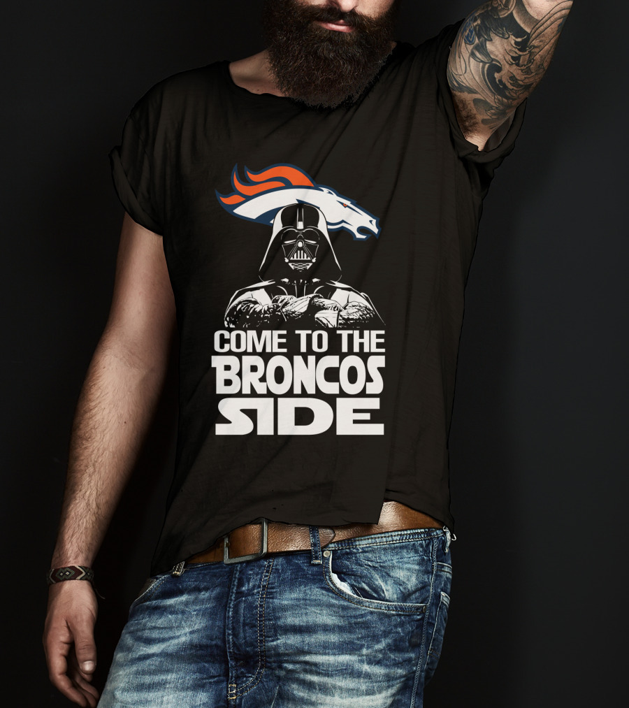 Come To The Broncos Side Denver Broncos T-Shirt