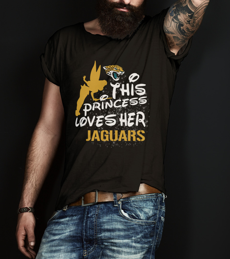 This Princess Loves Her Jacksonville Jaguars T-Shirt