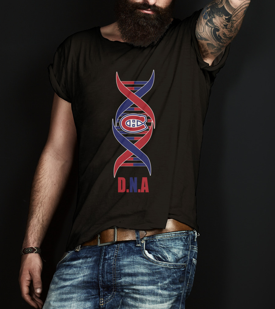 Montreal Canadiens Dna Logo Spiral T-Shirt