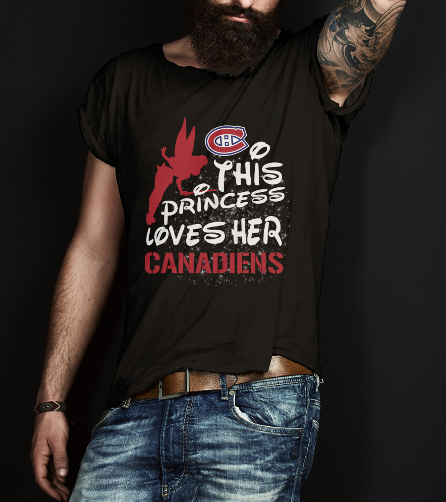 This Princess Loves Her Montreal Canadiens T-Shirt