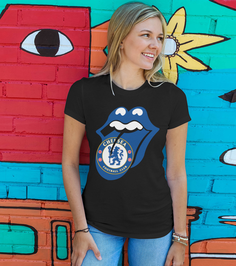 Chelsea Football Club Blue Tongue T-Shirt