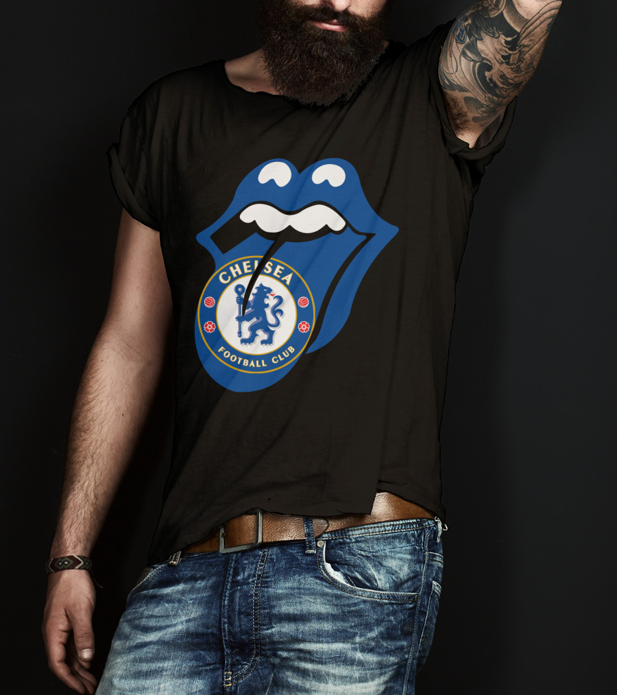 Chelsea Football Club Blue Tongue T-Shirt