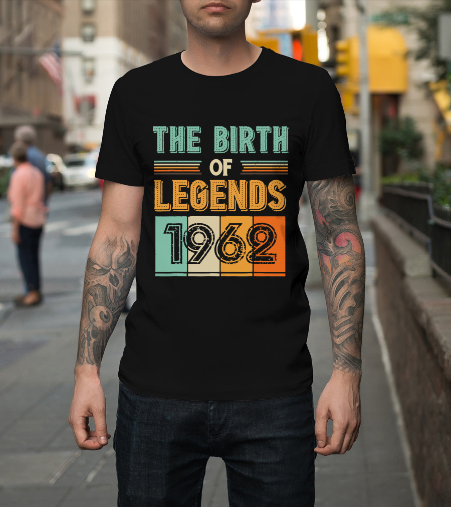 The Birth of Legends 1962 Vintage T-Shirt